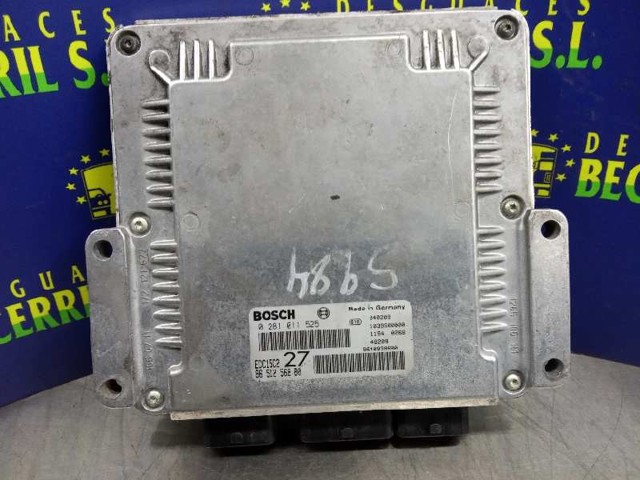 Módulo de direção (Centralina eletrônica) de motor 9651256880 PEUGEOT