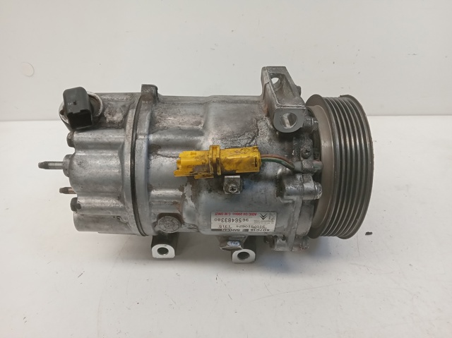 Compressor de aparelho de ar condicionado 9656483380 PEUGEOT