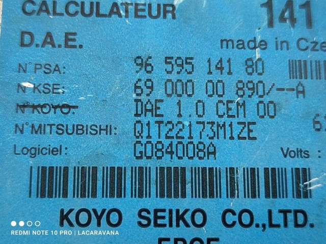 9659514180 Peugeot/Citroen