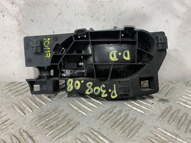Maçaneta interna dianteira/traseira da porta direita 9660525380 PEUGEOT