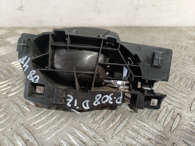 Maçaneta interna dianteira/traseira da porta esquerda 9660525480 PEUGEOT