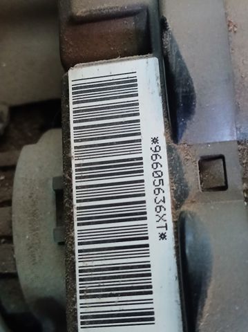 Comutador instalado na coluna da direção, montado 96605636XT PEUGEOT