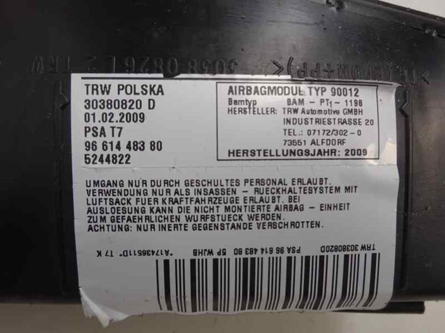 9661448380 Peugeot/Citroen