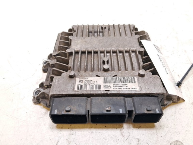 Módulo de direção (Centralina eletrônica) de motor 9665100380 FIAT
