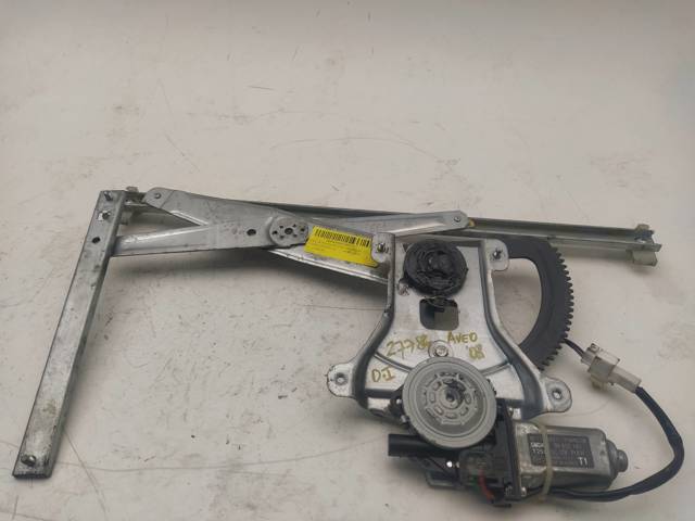 Motor de acionamento de vidro da porta dianteira esquerda 96652141 GM