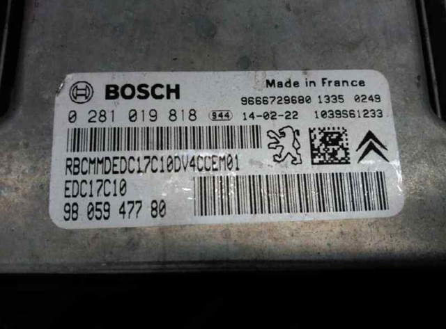 9666729680 Peugeot/Citroen