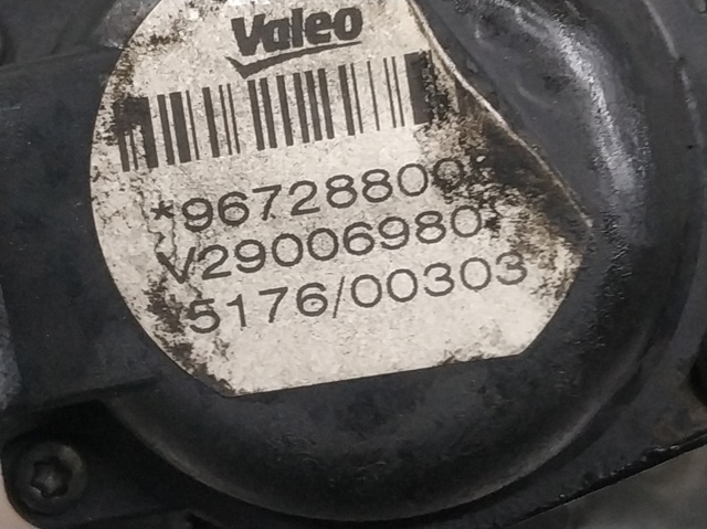 Válvula EGR de recirculação dos gases 9672880080 PEUGEOT