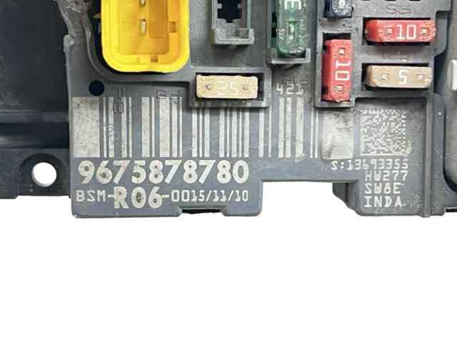 Unidade de dispositivos de segurança 9675878780 PEUGEOT
