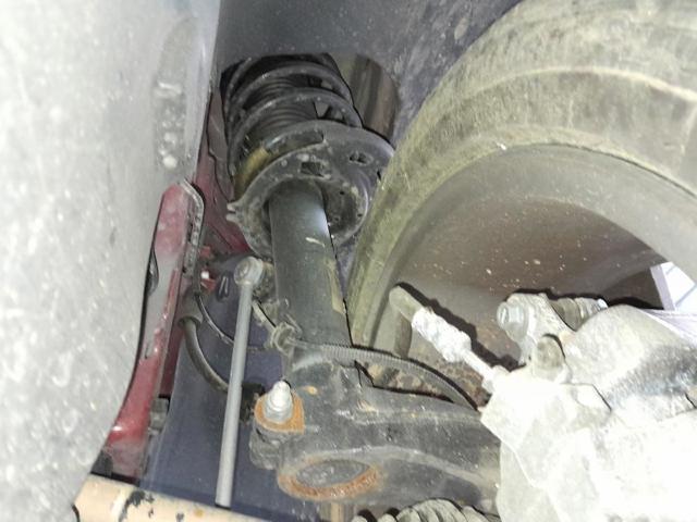 Amortecedor dianteiro esquerdo 9676635880 PEUGEOT