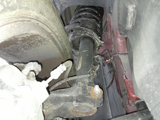 Amortecedor dianteiro direito 9676635980 PEUGEOT