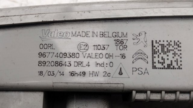 9677409380 Peugeot/Citroen