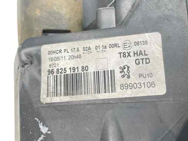 Luz esquerda 9682519180 PEUGEOT