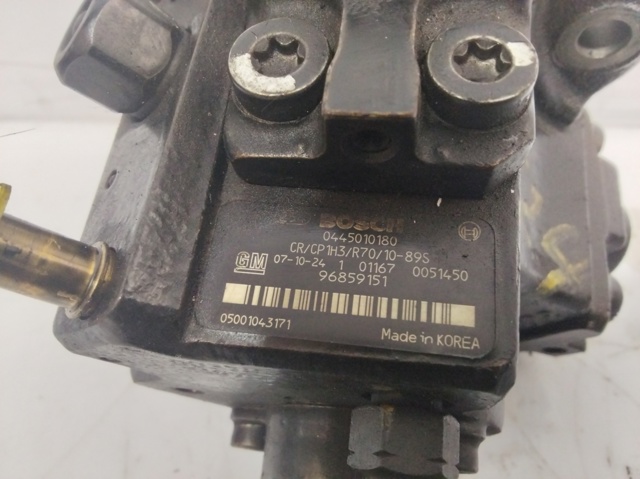 Bomba de combustível de pressão alta 96859151 OPEL