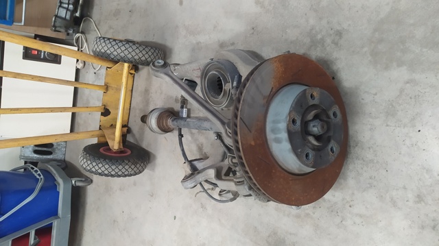Braço oscilante inferior esquerdo de suspensão traseira 97033104103 PORSCHE