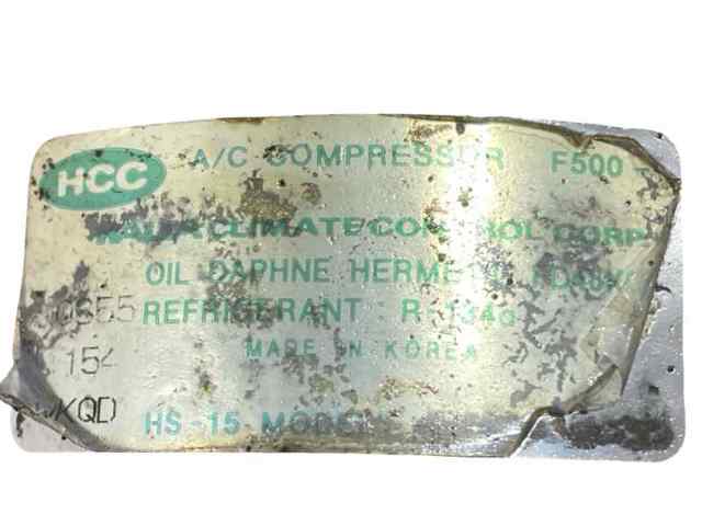 Compressor de aparelho de ar condicionado 9770117800 HYUNDAI