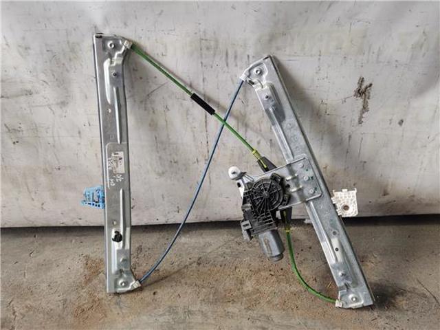 Mecanismo de acionamento de vidro da porta dianteira esquerda 9802601480 PEUGEOT