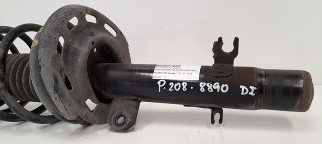 Amortecedor dianteiro esquerdo 9804830780 PEUGEOT