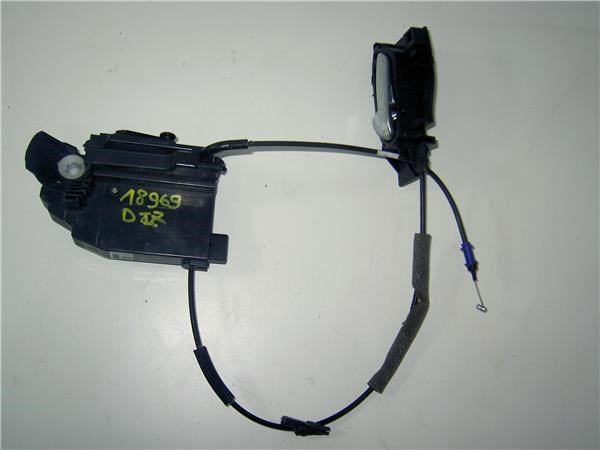 Fecho da porta dianteira esquerda 9805635580 PEUGEOT
