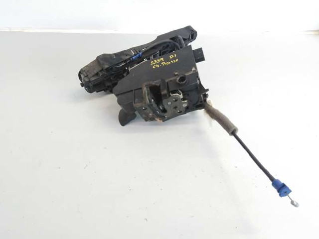 Fecho da porta dianteira esquerda 9805635580 PEUGEOT