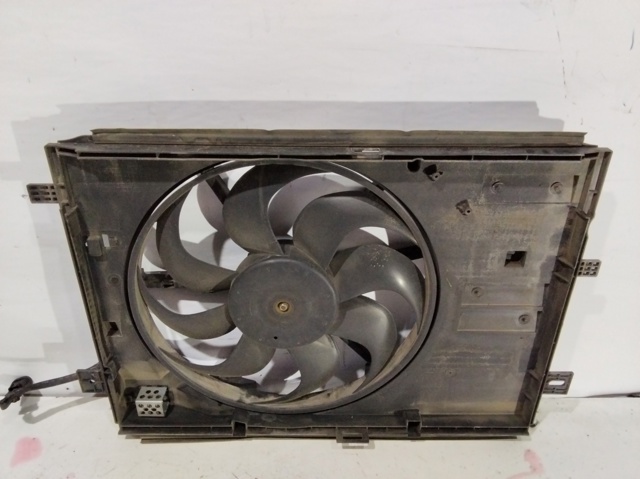 Difusor do radiador de esfriamento, montado com motor e roda de aletas 9806313280 PEUGEOT