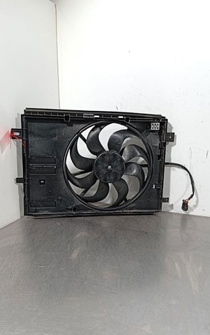 Difusor do radiador de esfriamento, montado com motor e roda de aletas 9806313580 PEUGEOT