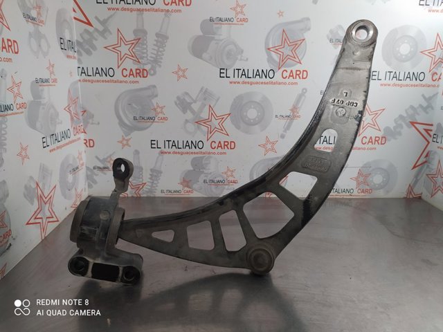 Braço oscilante inferior esquerdo de suspensão dianteira 9806519 BMW