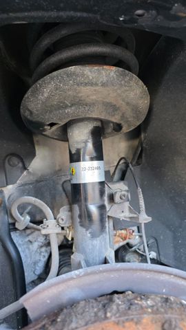 Amortecedor dianteiro esquerdo 9807719780 PEUGEOT