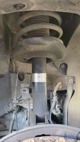 Amortecedor dianteiro direito 9807719880 PEUGEOT