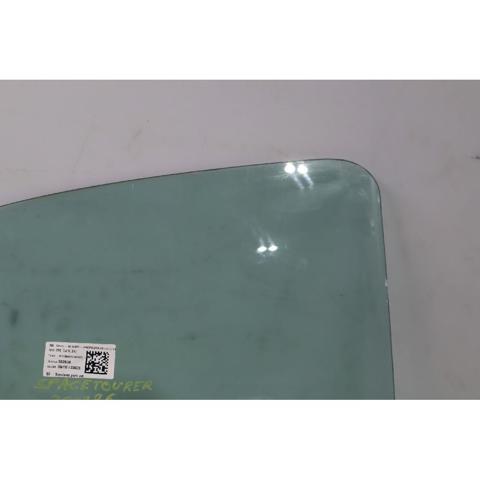 Vidro da porta dianteira esquerda 9808077480 PEUGEOT