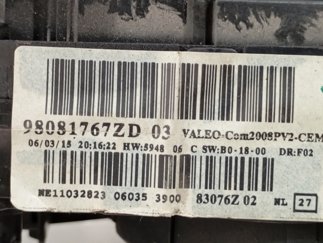 98081767ZD Peugeot/Citroen
