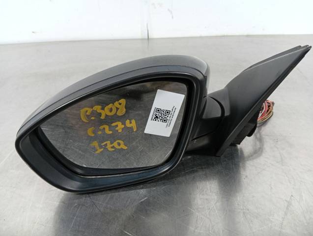 Espelho de retrovisão esquerdo 98088638XT PEUGEOT