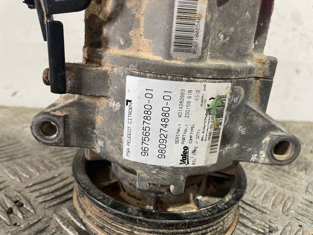 Compressor de aparelho de ar condicionado 9809274880 PEUGEOT
