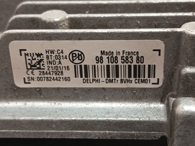 Estabilizador de tensão 9810858380 PEUGEOT
