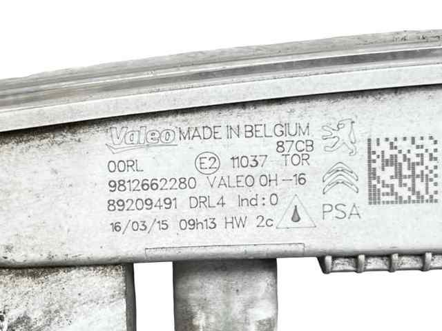 Luzes máximas 9812662280 PEUGEOT