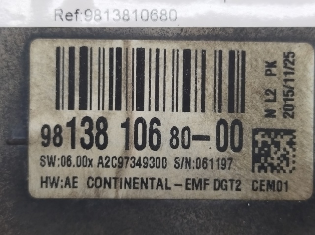 9813810680 Peugeot/Citroen