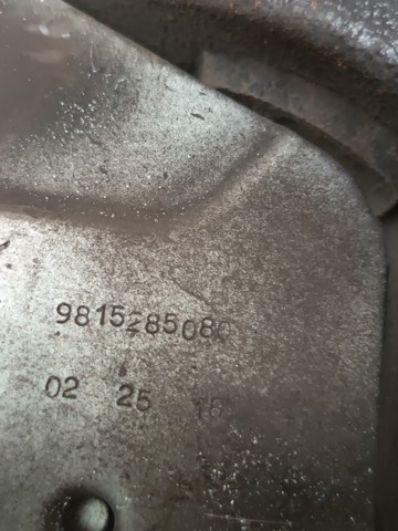 Proteção do freio de disco dianteiro direito 9815285080 PEUGEOT