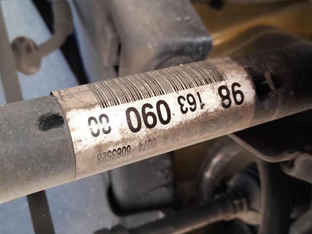 Semieixo (acionador) dianteiro direito 9816309080 PEUGEOT
