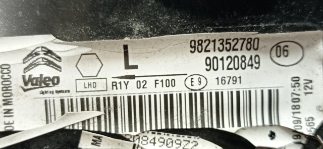 9821352780 Peugeot/Citroen