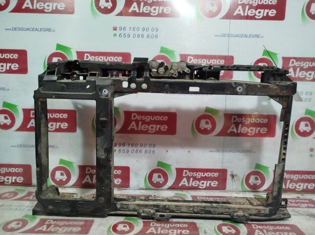 Suporte do radiador montado (painel de montagem de fixação das luzes) 9823718480 OPEL