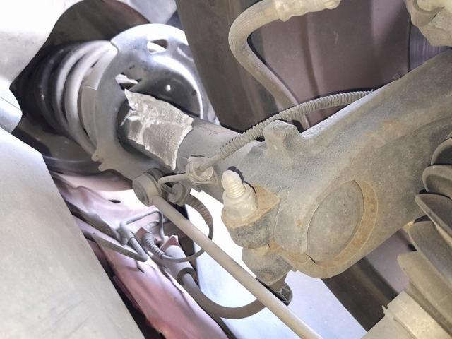 Amortecedor dianteiro direito 9827238880 PEUGEOT