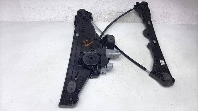 Mecanismo de acionamento de vidro da porta dianteira direita 9828130680 PEUGEOT