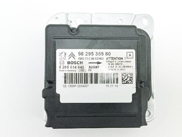 Módulo processador de controlo da bolsa de ar (Centralina eletrônica AIRBAG) 9829535580 PEUGEOT