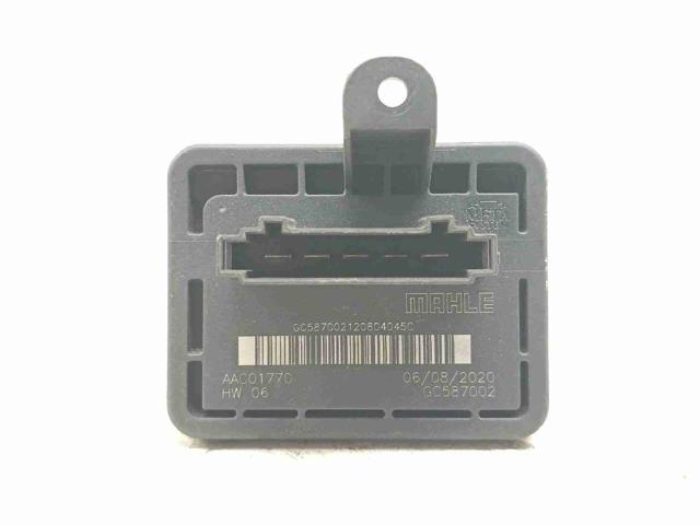 Resistor (resistência) de ventilador de forno (de aquecedor de salão) 9833380880 PEUGEOT