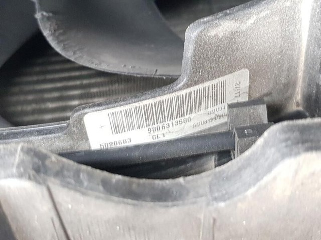 Difusor do radiador de esfriamento, montado com motor e roda de aletas 9836638080 PEUGEOT