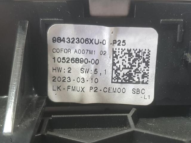 98432306XU Peugeot/Citroen