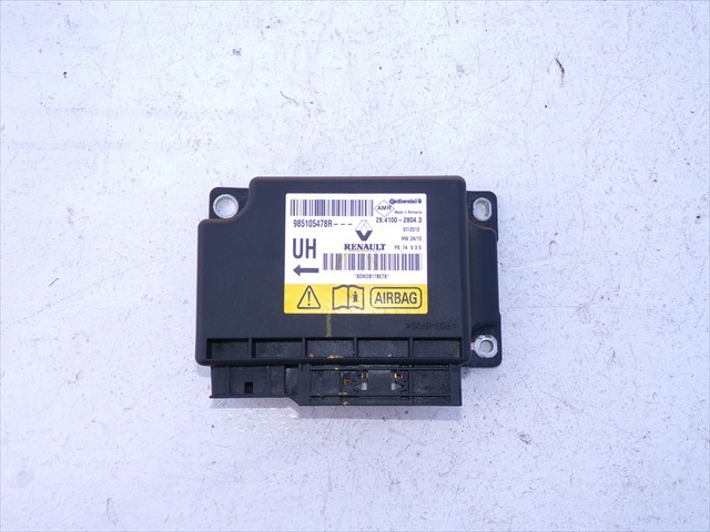 Módulo processador de controlo da bolsa de ar (Centralina eletrônica AIRBAG) 985105478R RENAULT