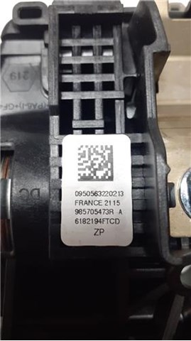 Cinto de segurança (AIRBAG) de condutor 985705473R RENAULT