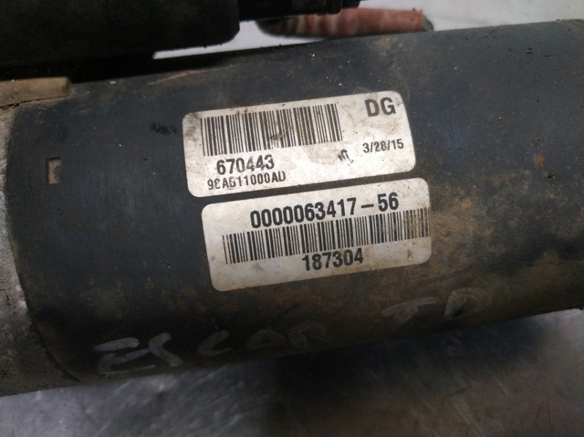 Motor de arranco 98AB11000AD FORD