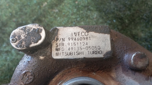Turbina 99460981 OPEL