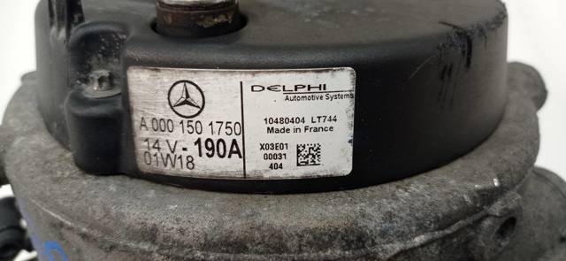 A0001501750 Mercedes